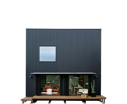 倉庫のような大空間インダストリアルデザインの家：ZERO-CUBE WAREHOUSE